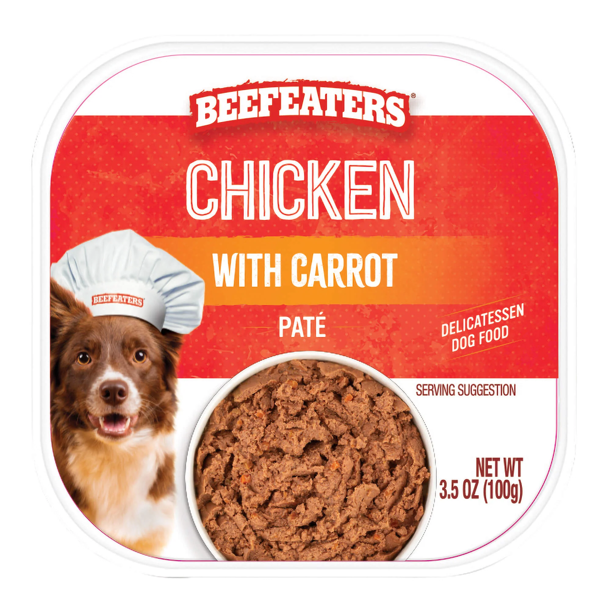 Beefeaters Chicken with Carrot Pate, 3.5 oz, Case of 96 - Buy Pet Shop