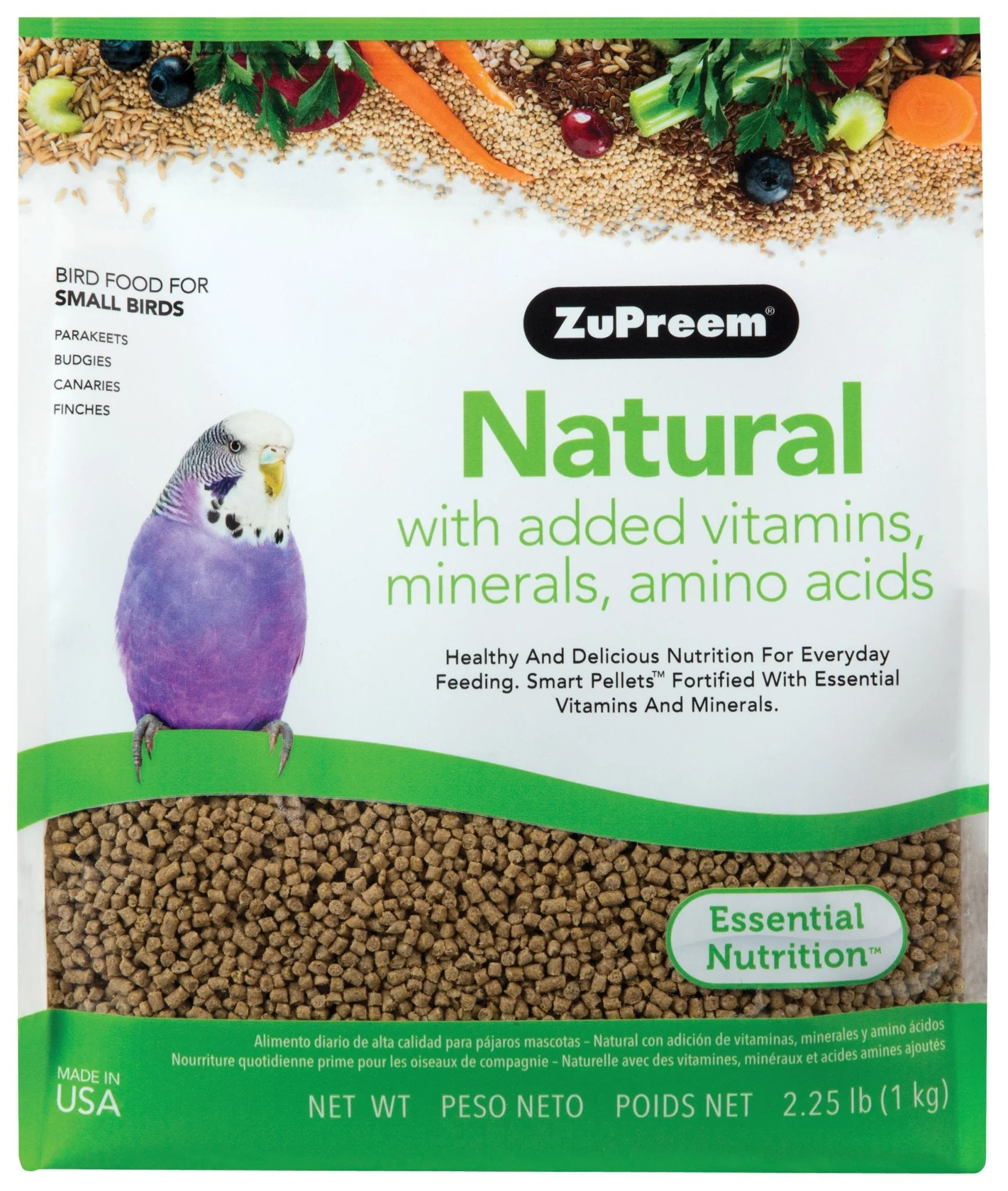 ZuPreem Natural Premium Daily Bird Food - Buy Pet Shop