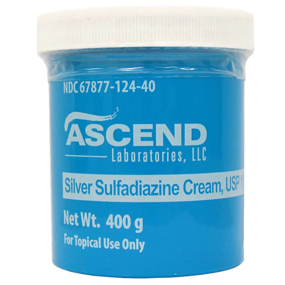 Rx Silver Sulfadiazine Topical Cream 1% for Horses, Dogs, & Cats, 400 gram - Buy Pet Shop
