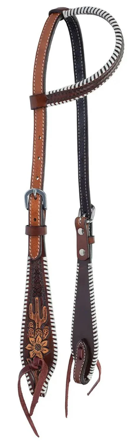 Circle Y Desert Rawhide One Ear Headstall, Full - Buy Pet Shop