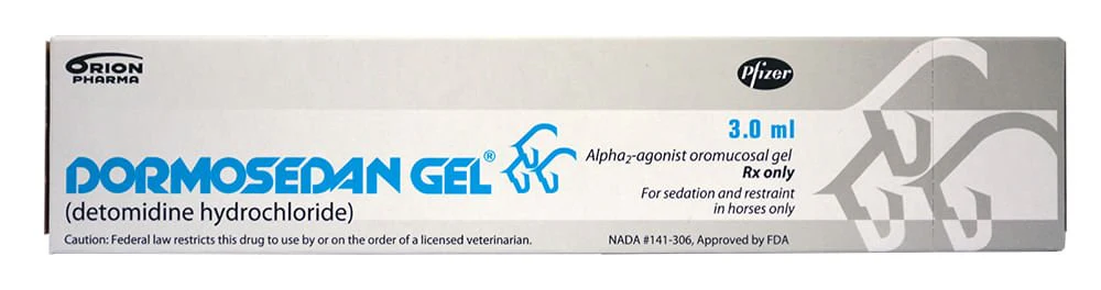 Rx Dormosedan (detomidine hydrochloride) Gel for Horses - Buy Pet Shop