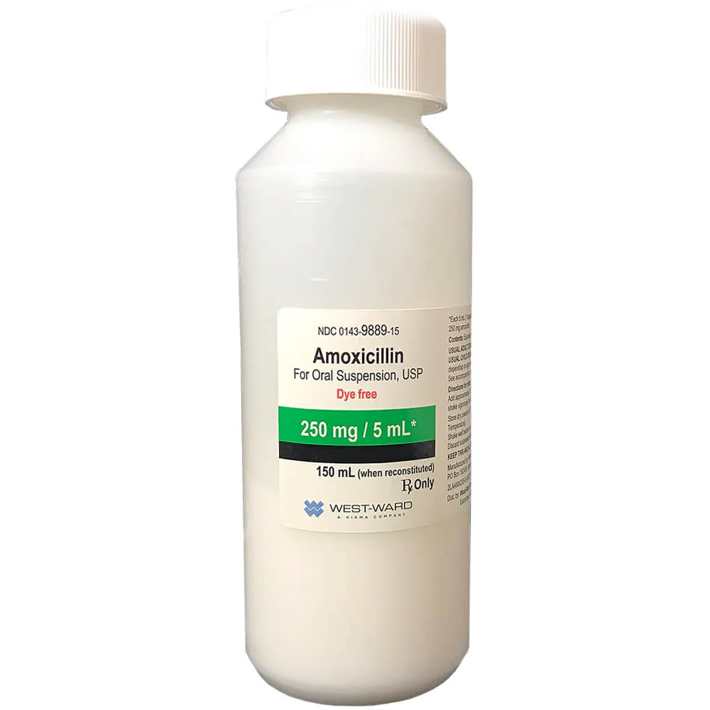 Rx Amoxicillin (Generic) Oral Suspension for Dogs & Cats - Buy Pet Shop