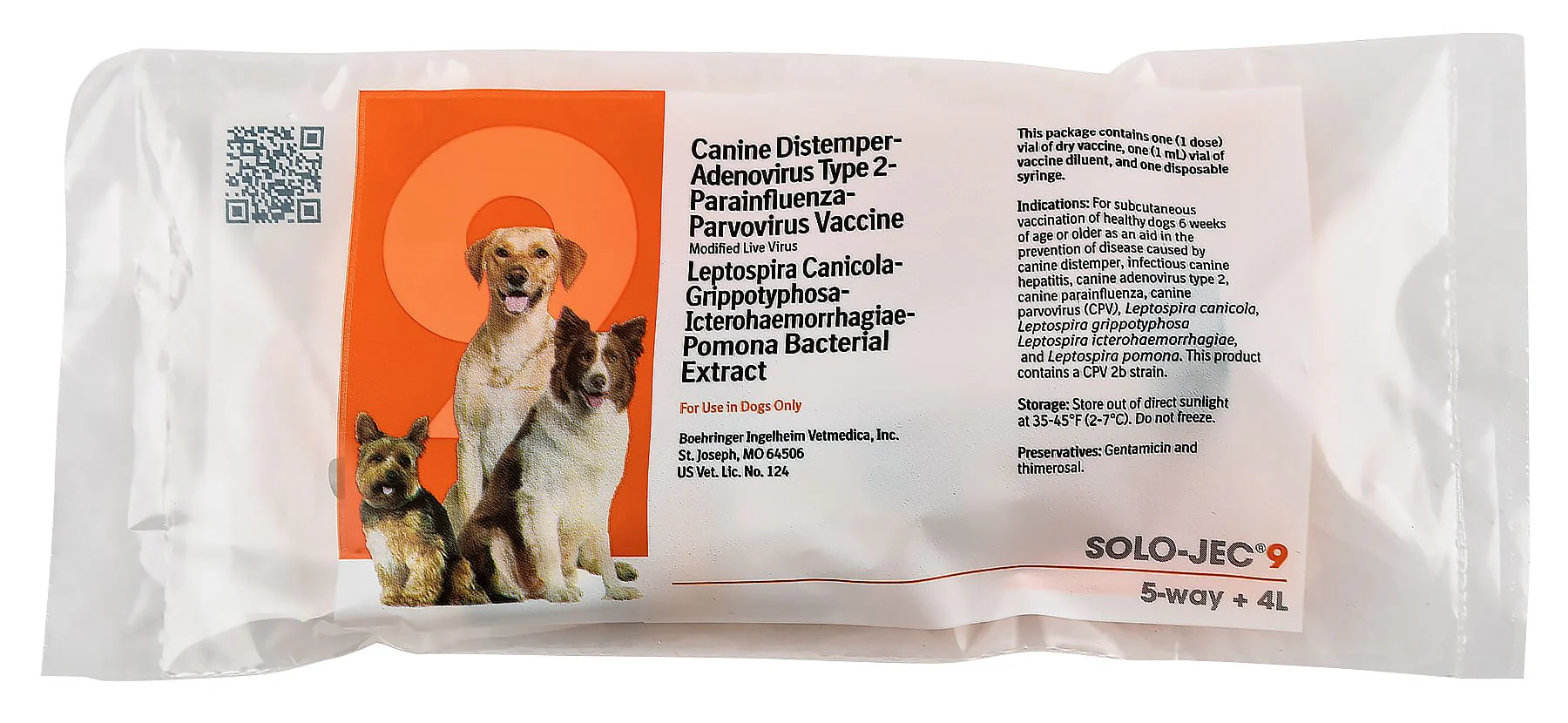Solo-Jec 9 (9-Way Dog Vaccine) - Buy Pet Shop