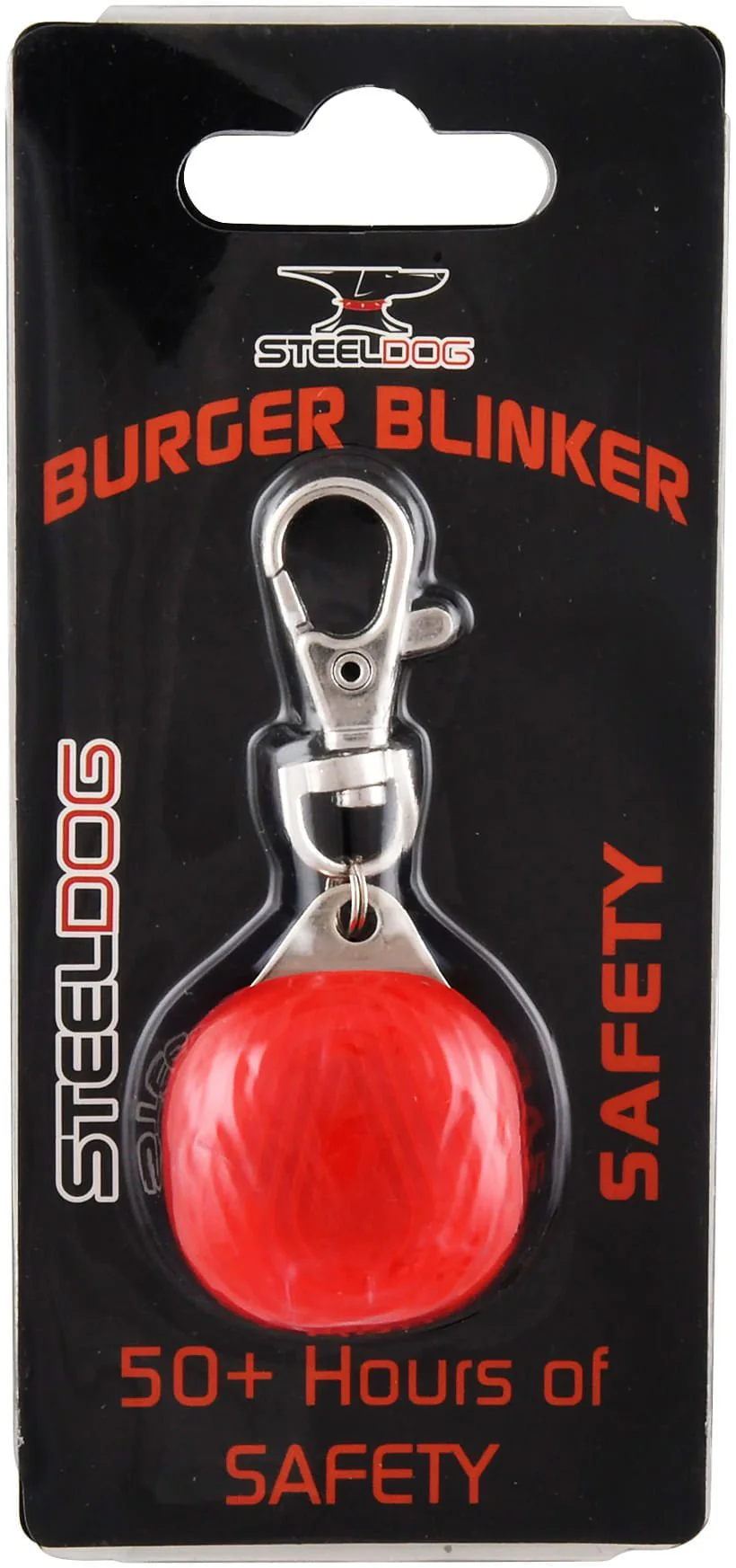 SteelDog Burger Blinker LED Safety Light, Red - Buy Pet Shop
