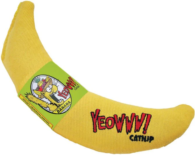 Yeowww! Banana Catnip Toy, 7
