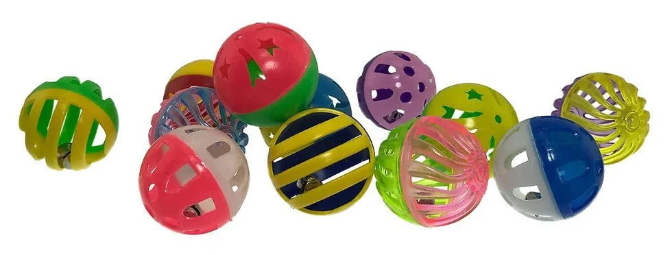 Kitty Jingle Balls, 4 pk, Assorted - Buy Pet Shop