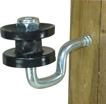 Wood Post Screw-In Corner Insulator, 4 pk - Buy Pet Shop