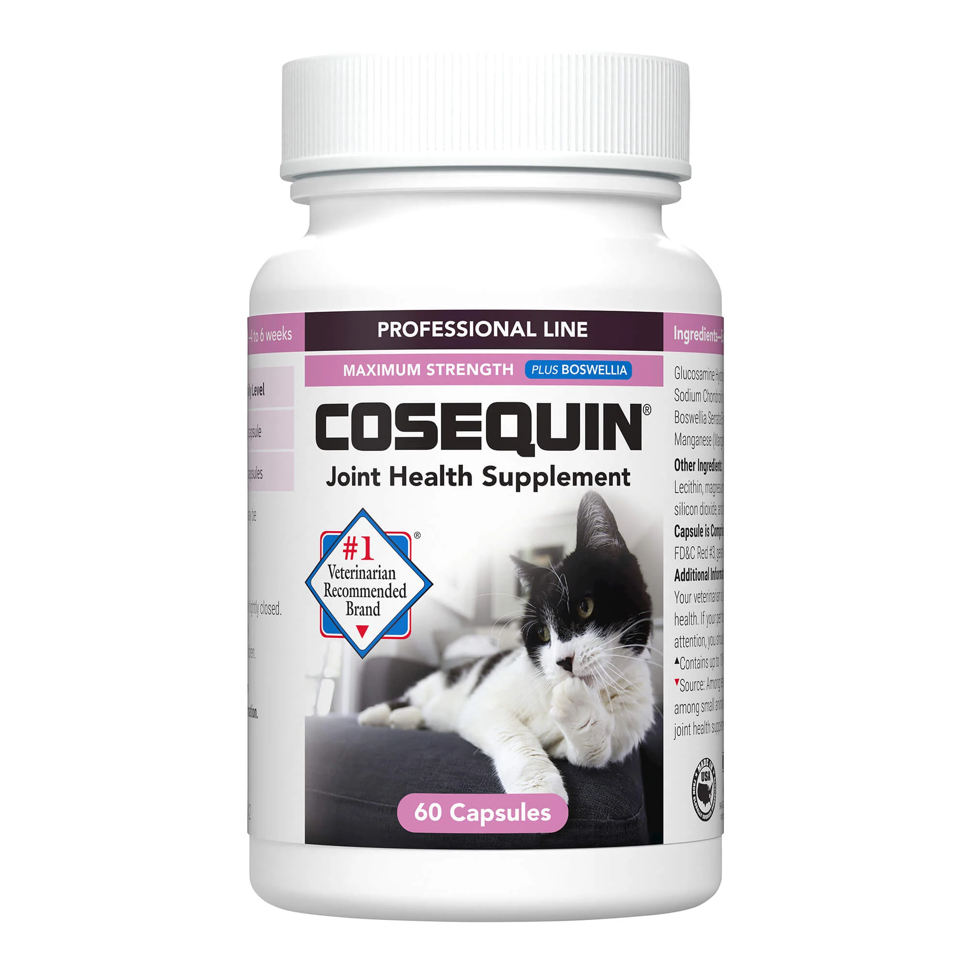 Nutramax Cosequin Professional for Cats, 60 Capsules - Buy Pet Shop