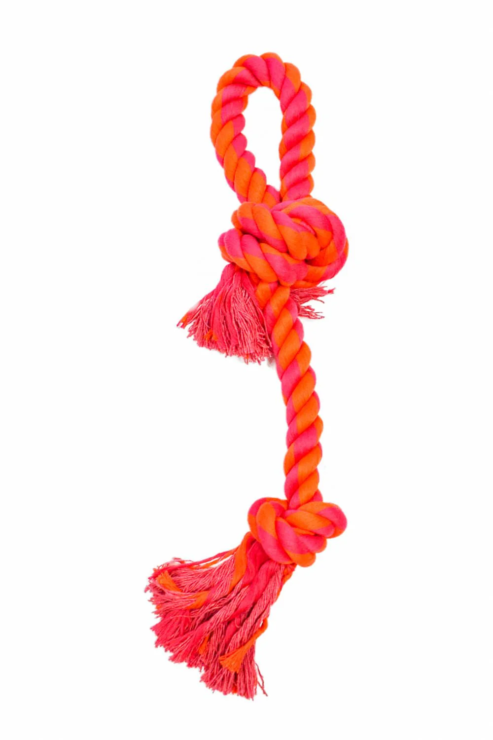 2 Knot Bone with Loop Handle Rope - Buy Pet Shop