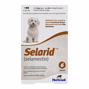 Rx Selarid (selamectin) Canine Flea Topical - Buy Pet Shop