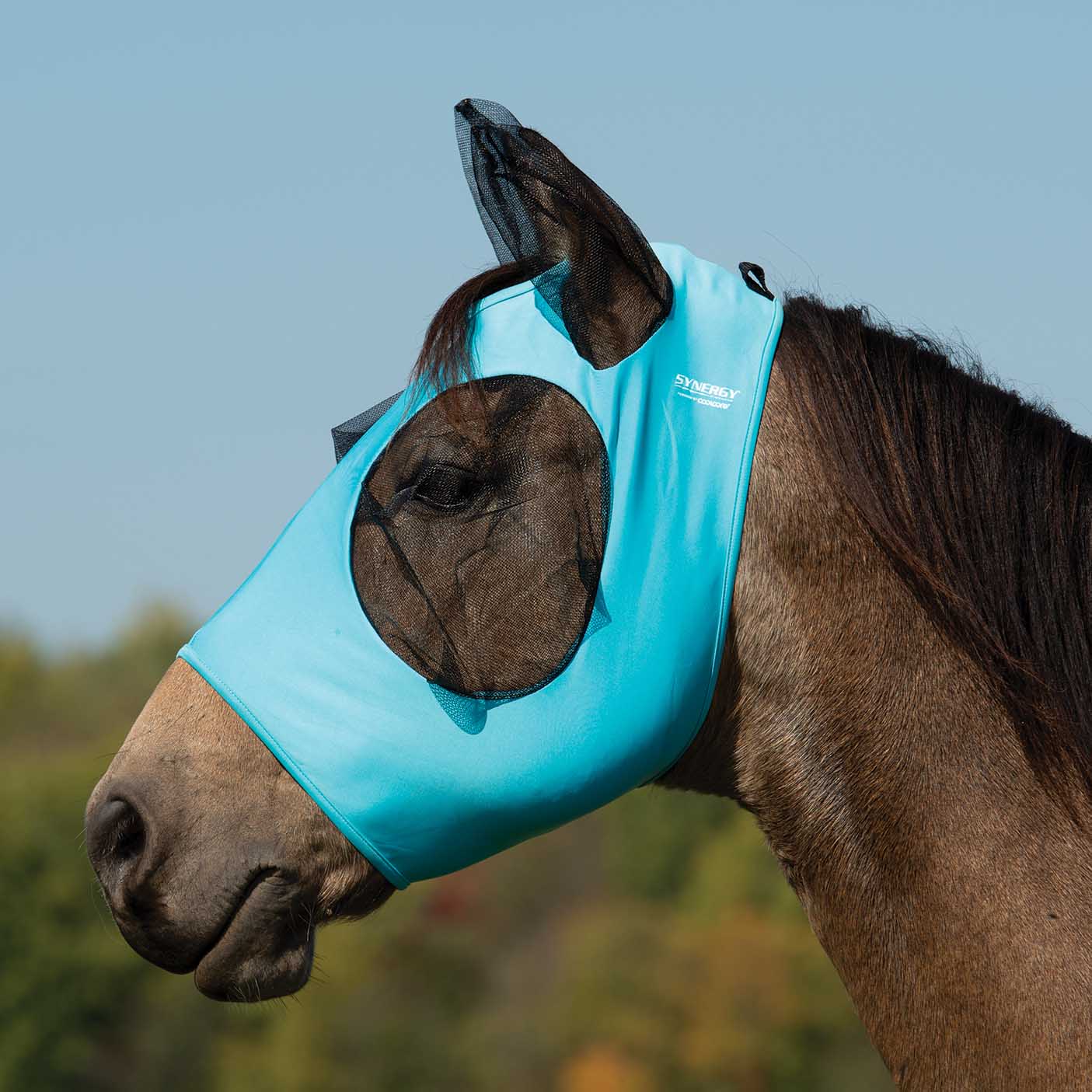 Coolcore Cooling Horse Fly Mask with Ears - Buy Pet Shop