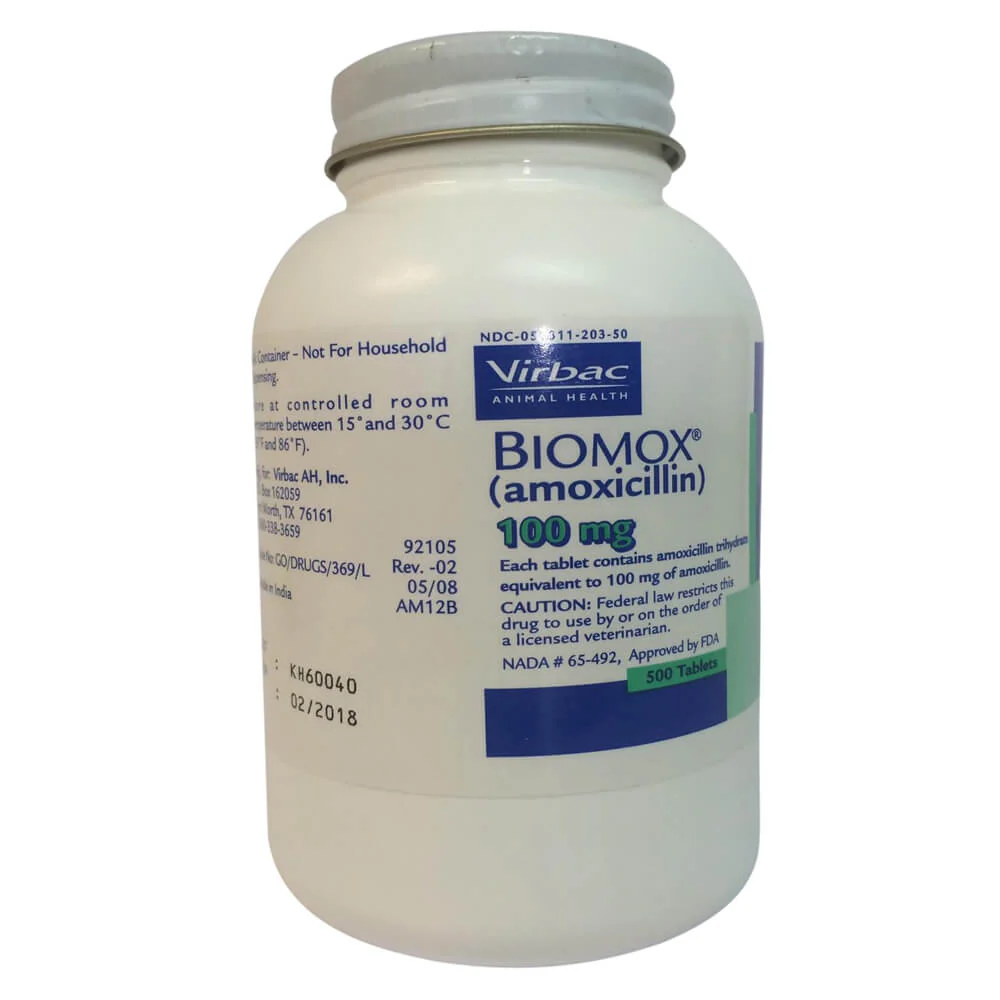Rx Biomox (amoxicillin) Tablets for Dogs - Buy Pet Shop