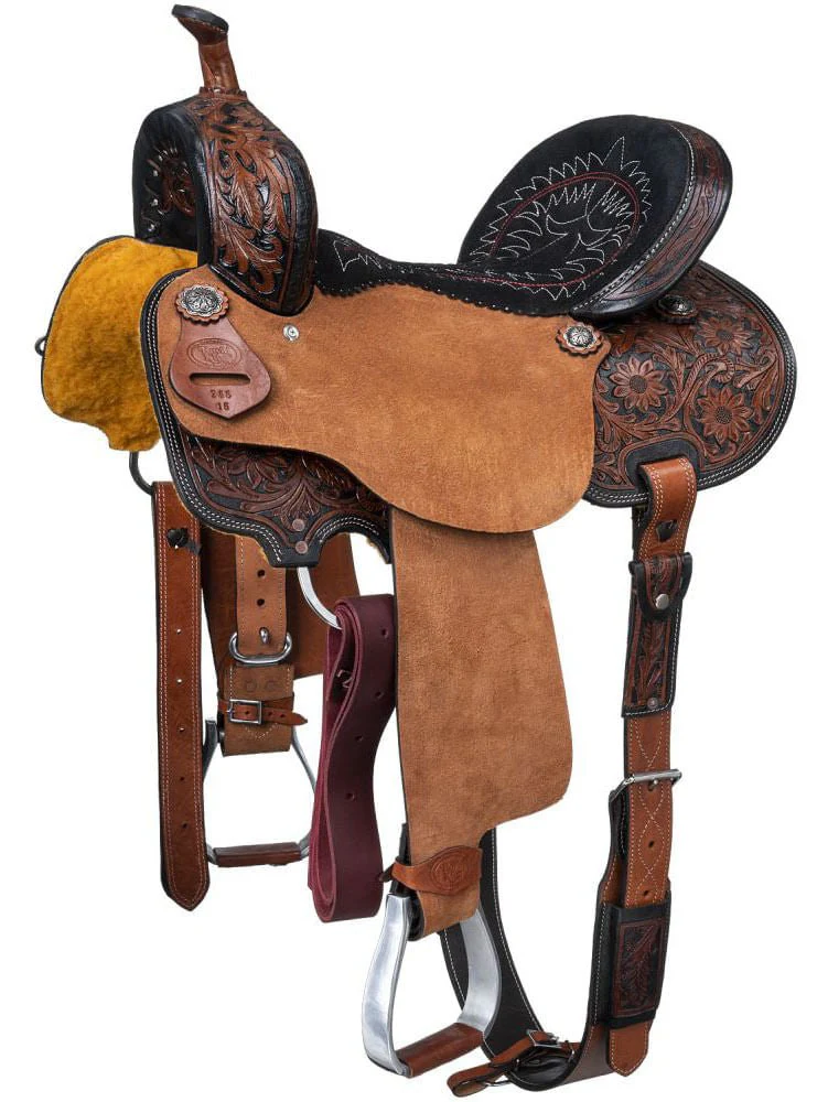 Royal King Two Tone Hawley Barrel Saddle Package - Buy Pet Shop