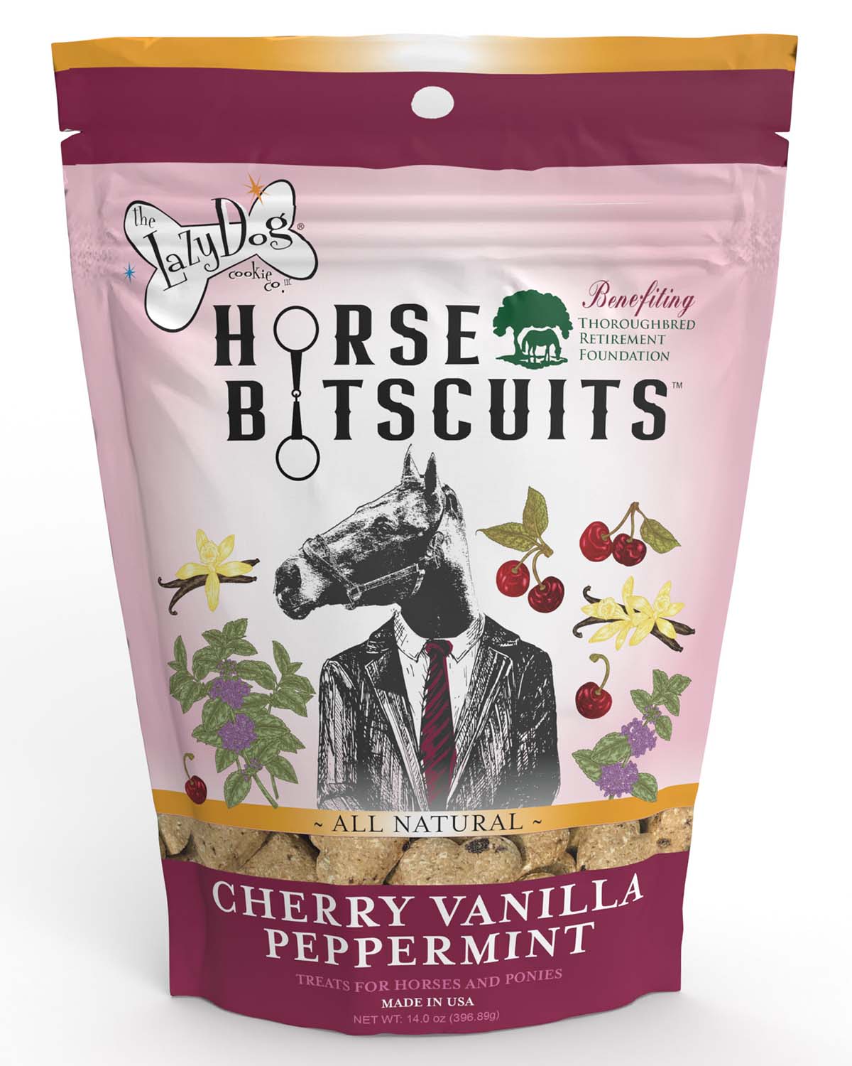 Cherry Vanilla Peppermint Horse Bitscuits - Buy Pet Shop