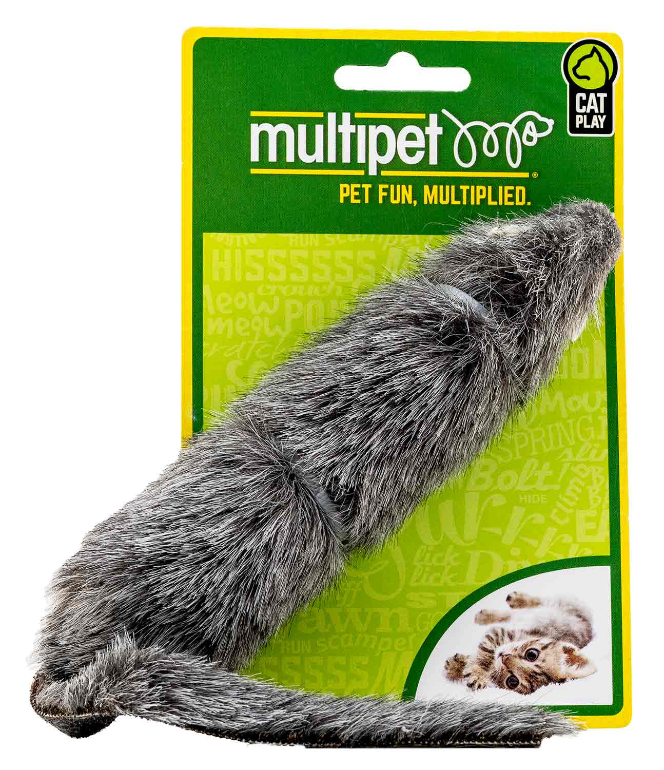 Long Mouse Cat Toy, 5.5